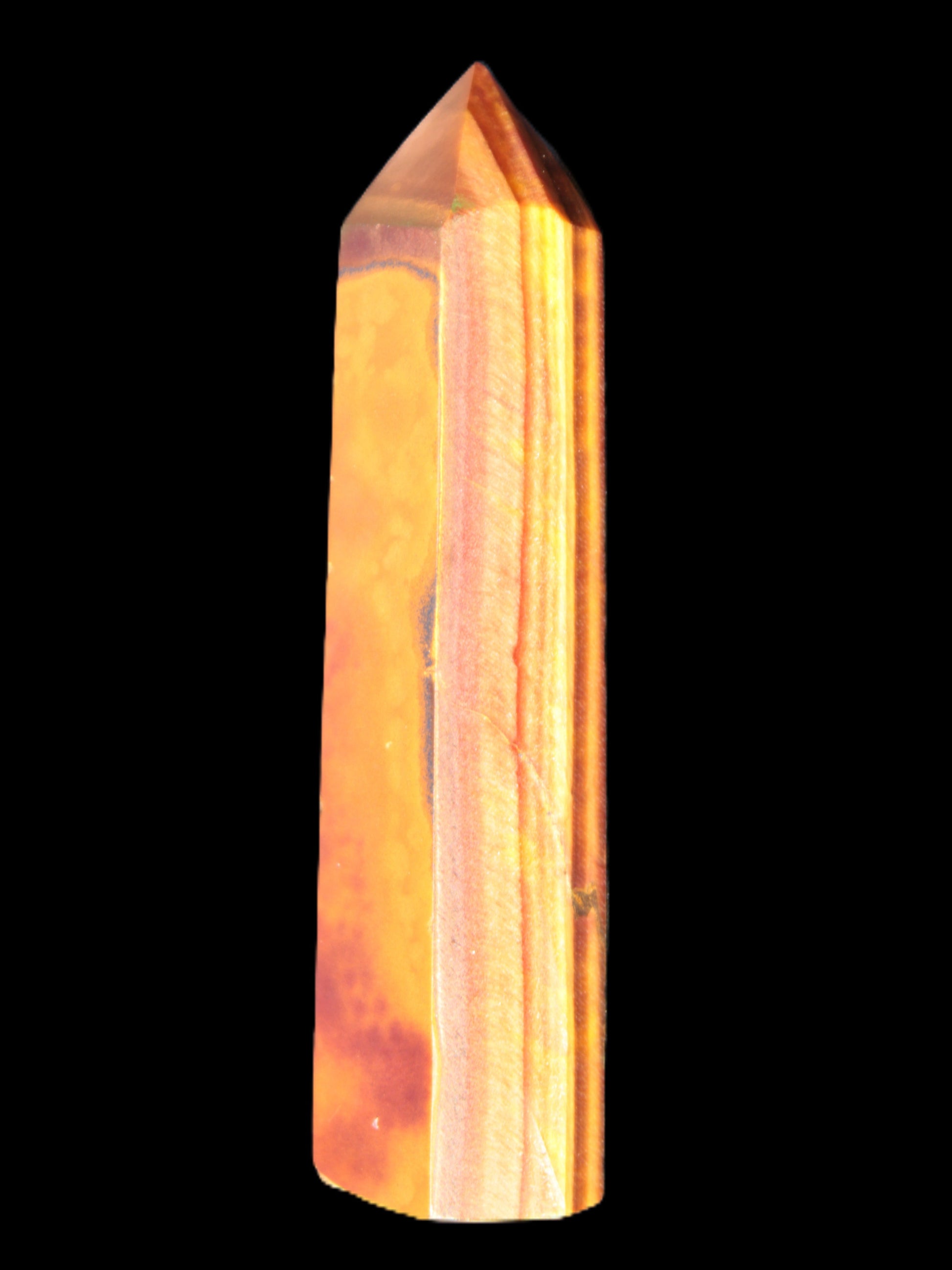 Golden Tigers Eye wand 79mm 45.8g Rocks and Things Store
