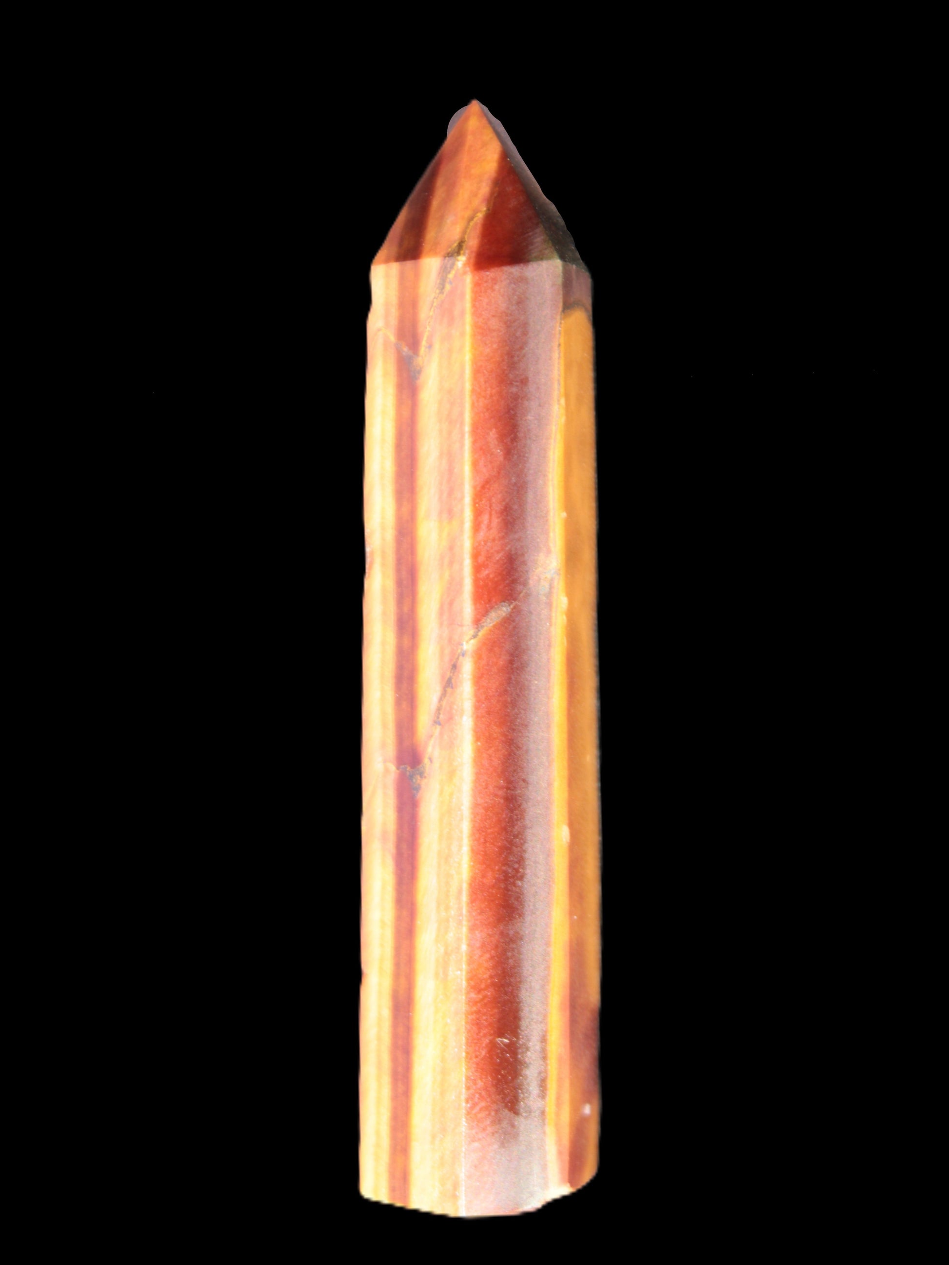 Golden Tigers Eye wand 79mm 45.8g Rocks and Things Store