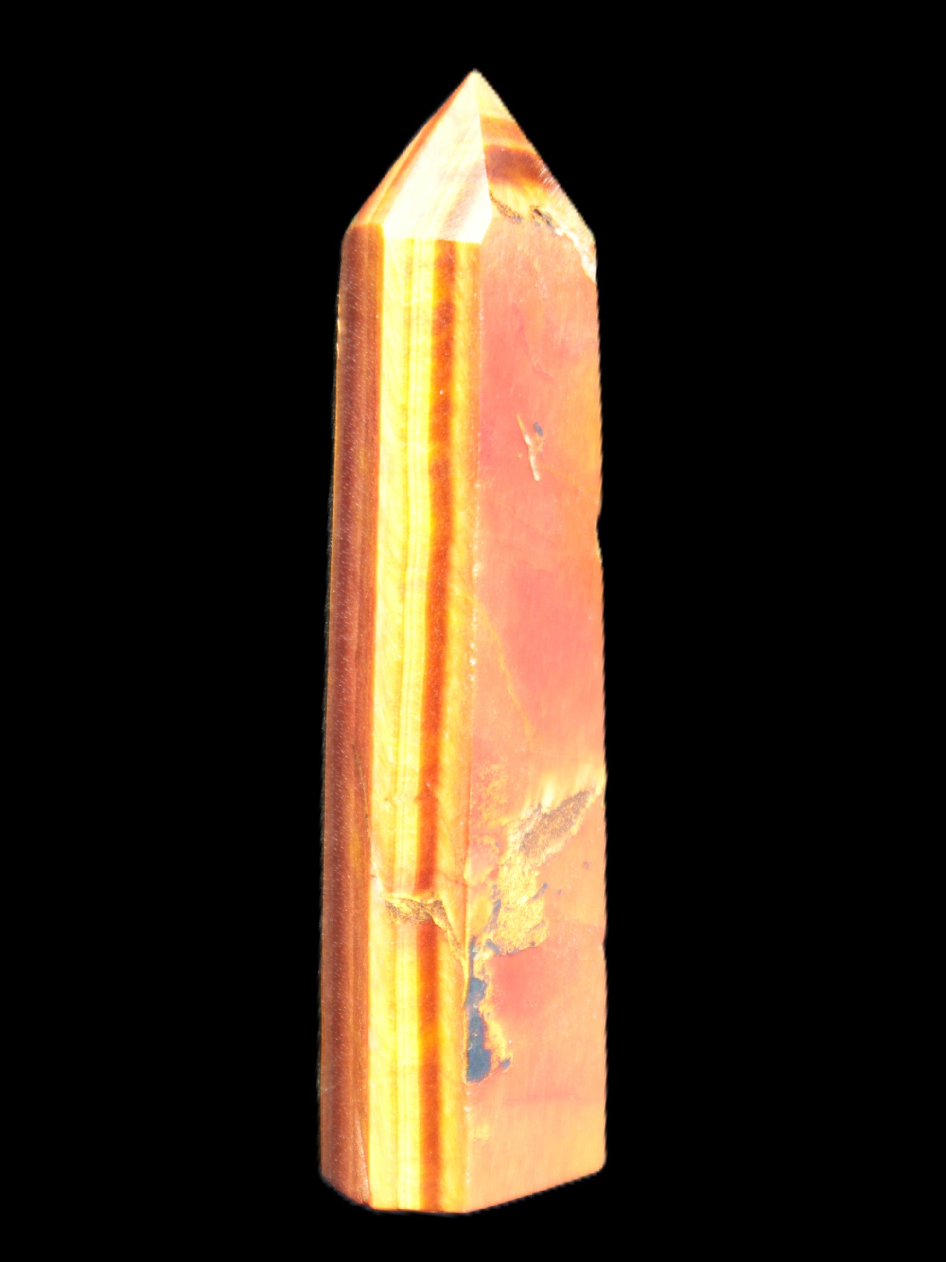 Golden Tigers Eye wand 79mm 45.8g Rocks and Things Store