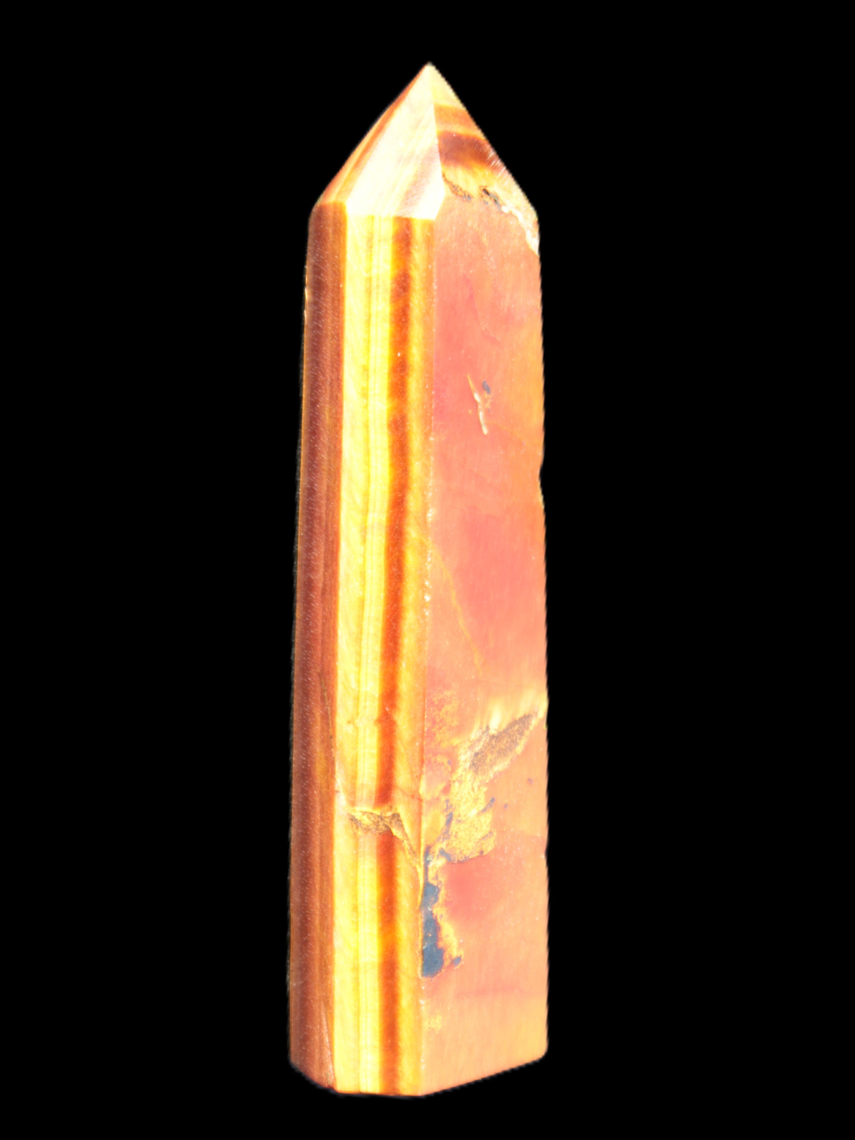 Golden Tigers Eye wand 79mm 45.8g Rocks and Things Store