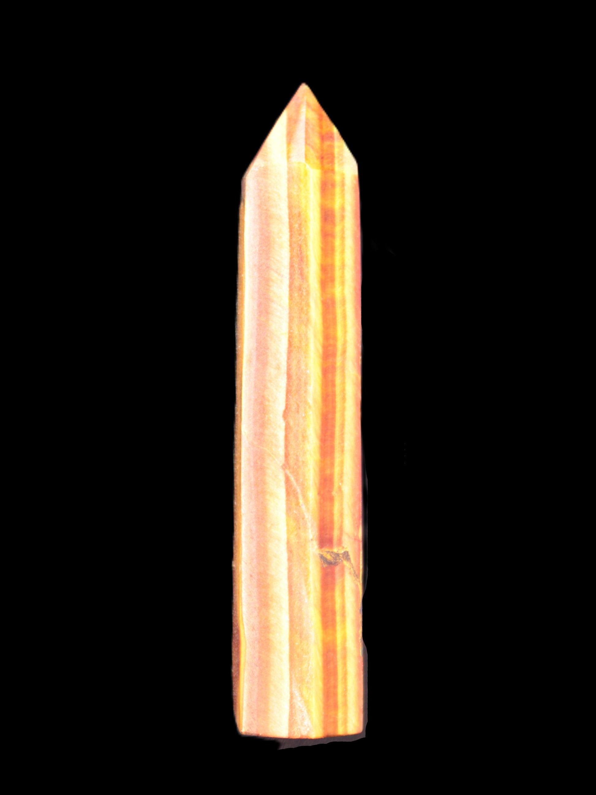 Golden Tigers Eye wand 79mm 45.8g Rocks and Things Store