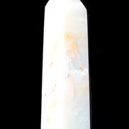 Caribbean Calcite Aragonite wand 54g in sunlight - Rocks and Things Store