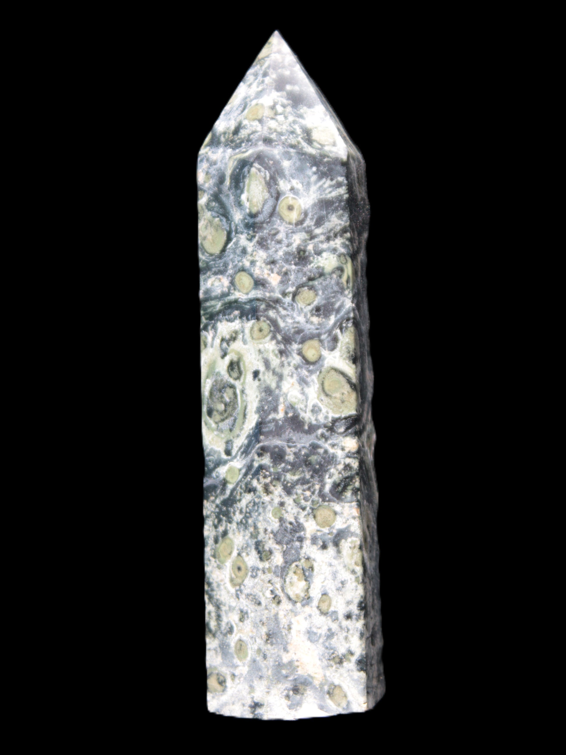 Kambaba Jasper wand 94mm 87g in sunlight -  Rocks and Things Store