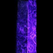 Kambaba Jasper wand 94mm 87g in UV light - Rocks and Things Store