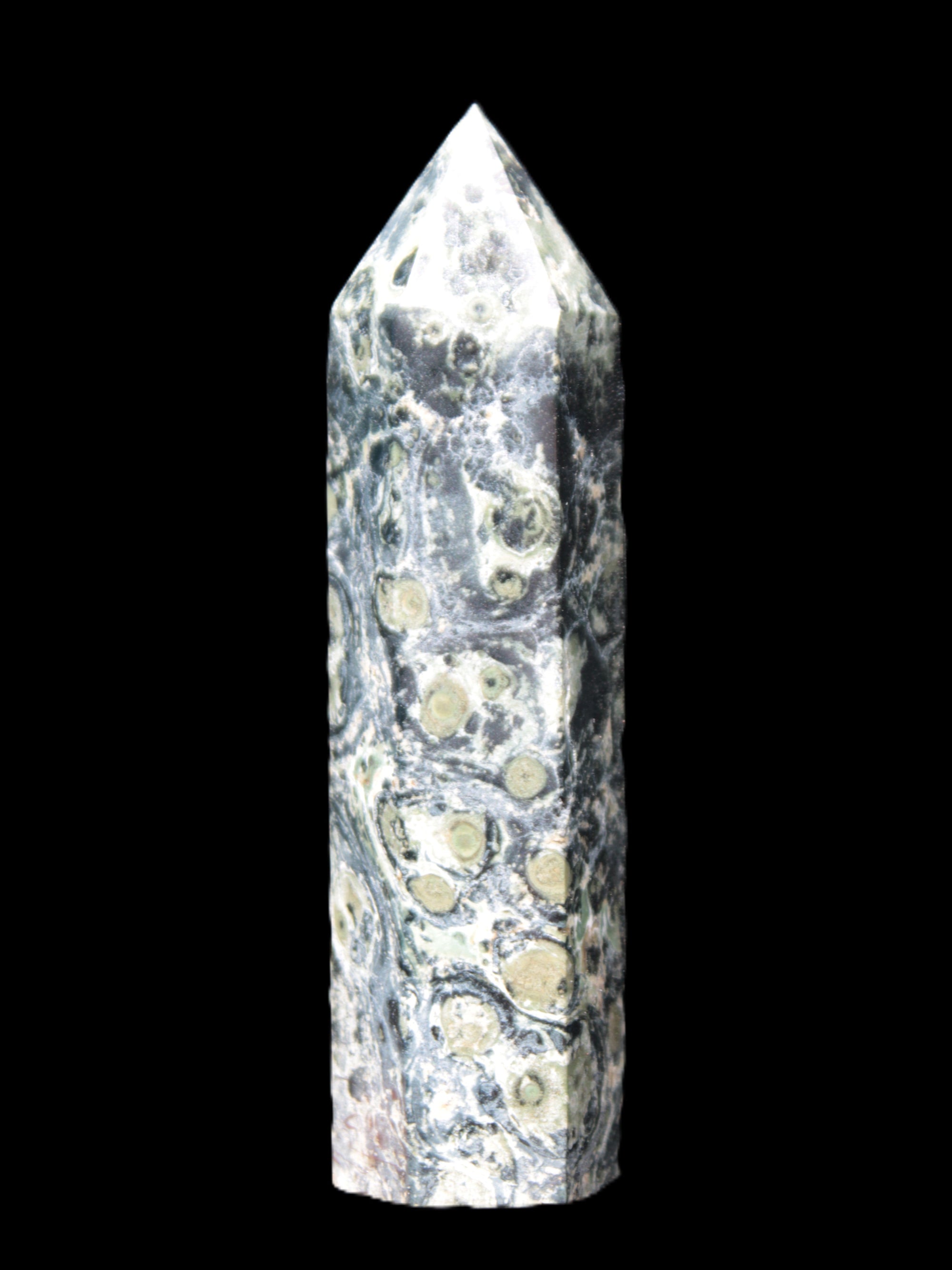 Kambaba Jasper wand 94mm 87g in sunlight -  Rocks and Things Store