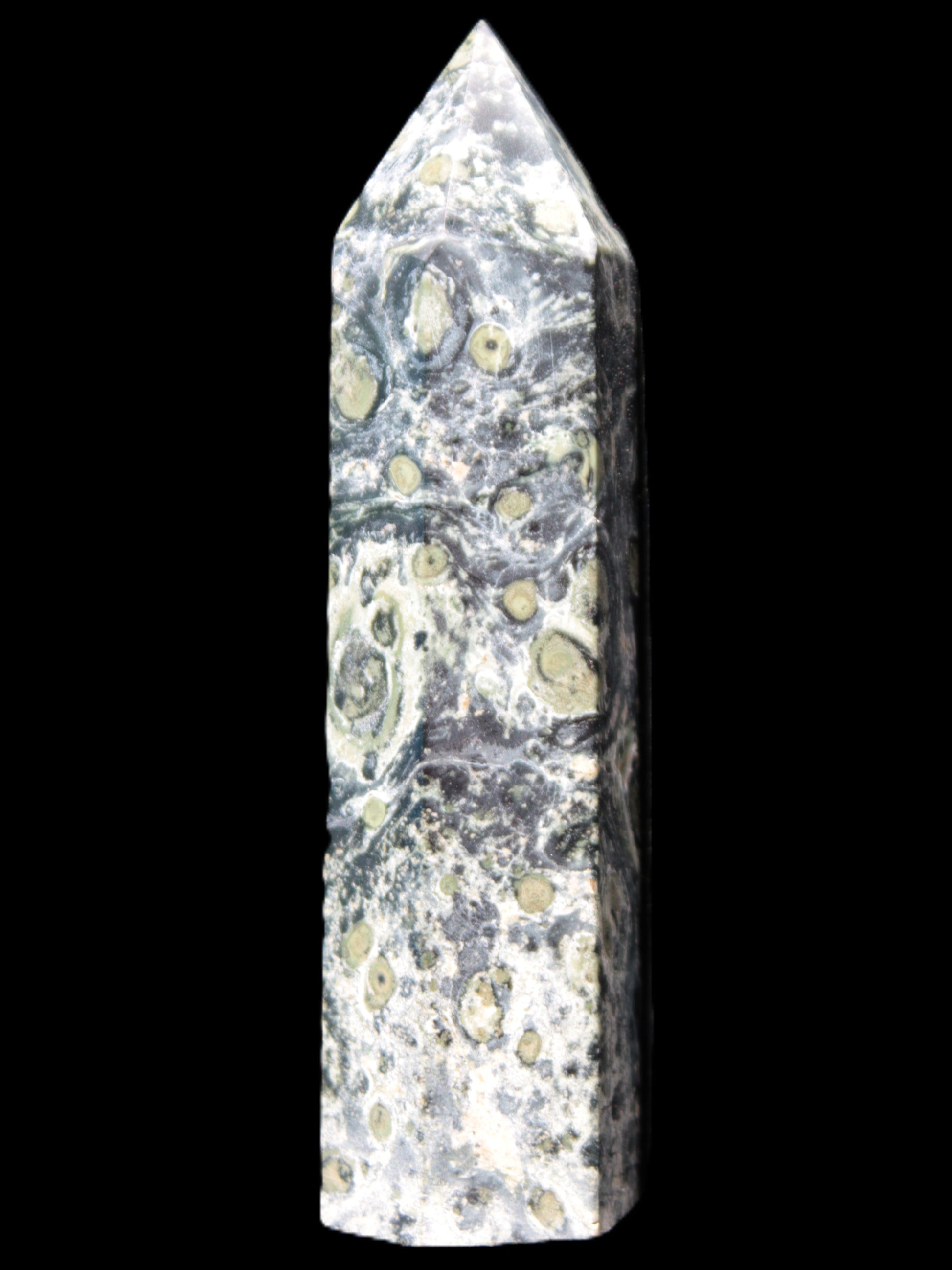Kambaba Jasper wand 94mm 87g in sunlight -  Rocks and Things Store