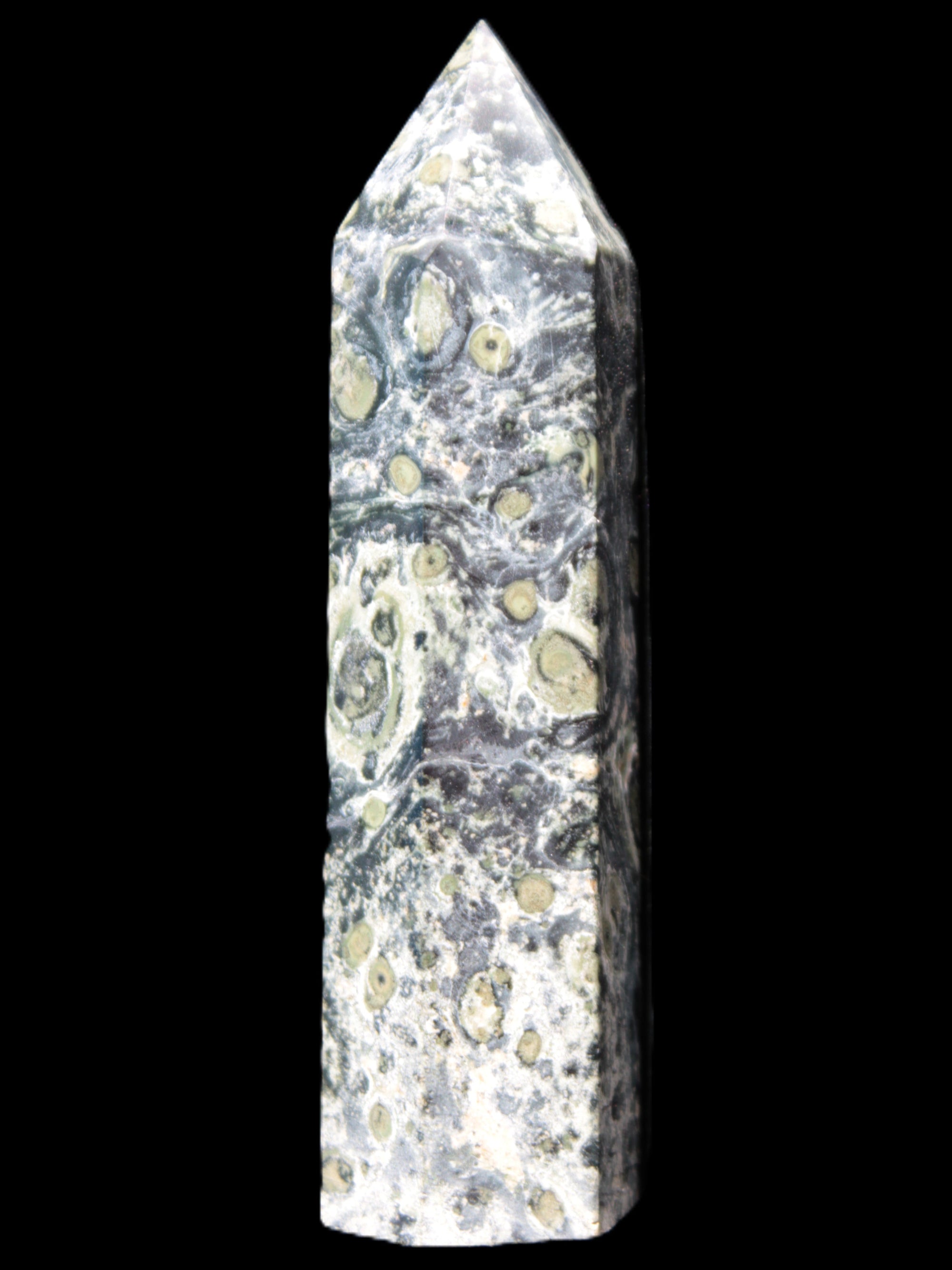 Kambaba Jasper wand 94mm 87g in sunlight -  Rocks and Things Store