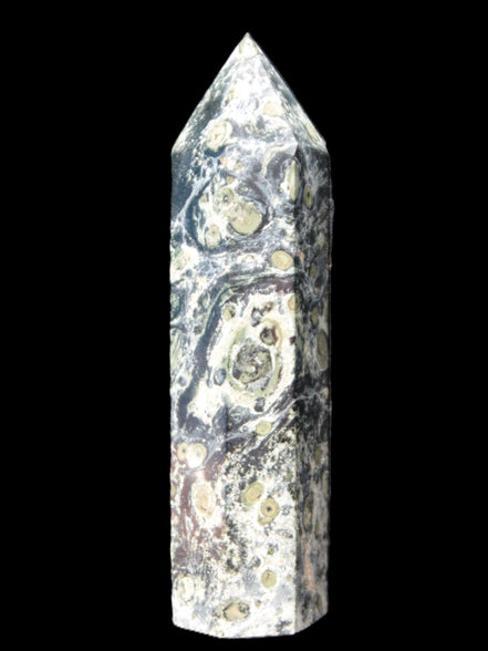 Kambaba Jasper wand 94mm 87g in sunlight -  Rocks and Things Store