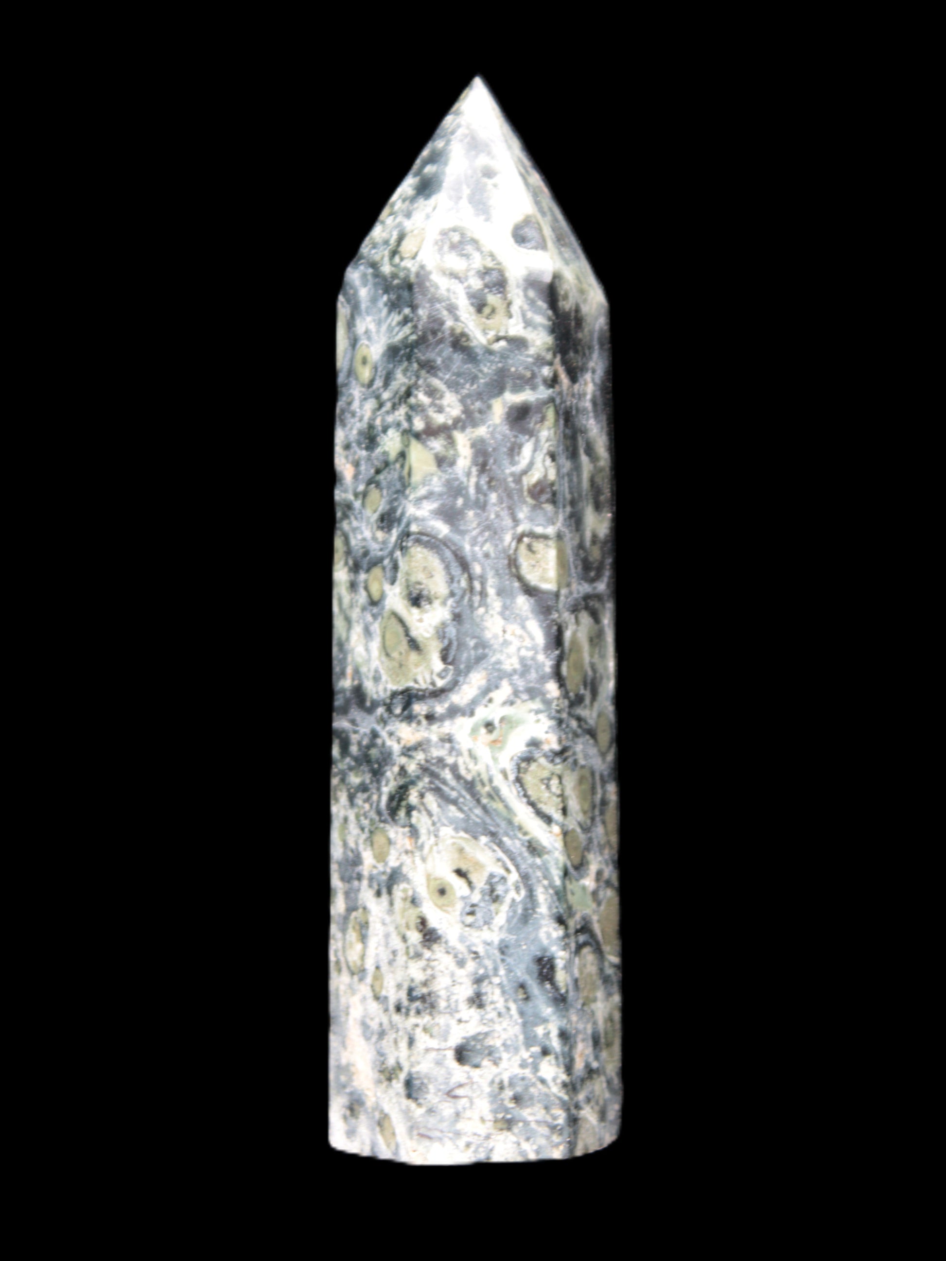 Kambaba Jasper wand 94mm 87g in sunlight -  Rocks and Things Store