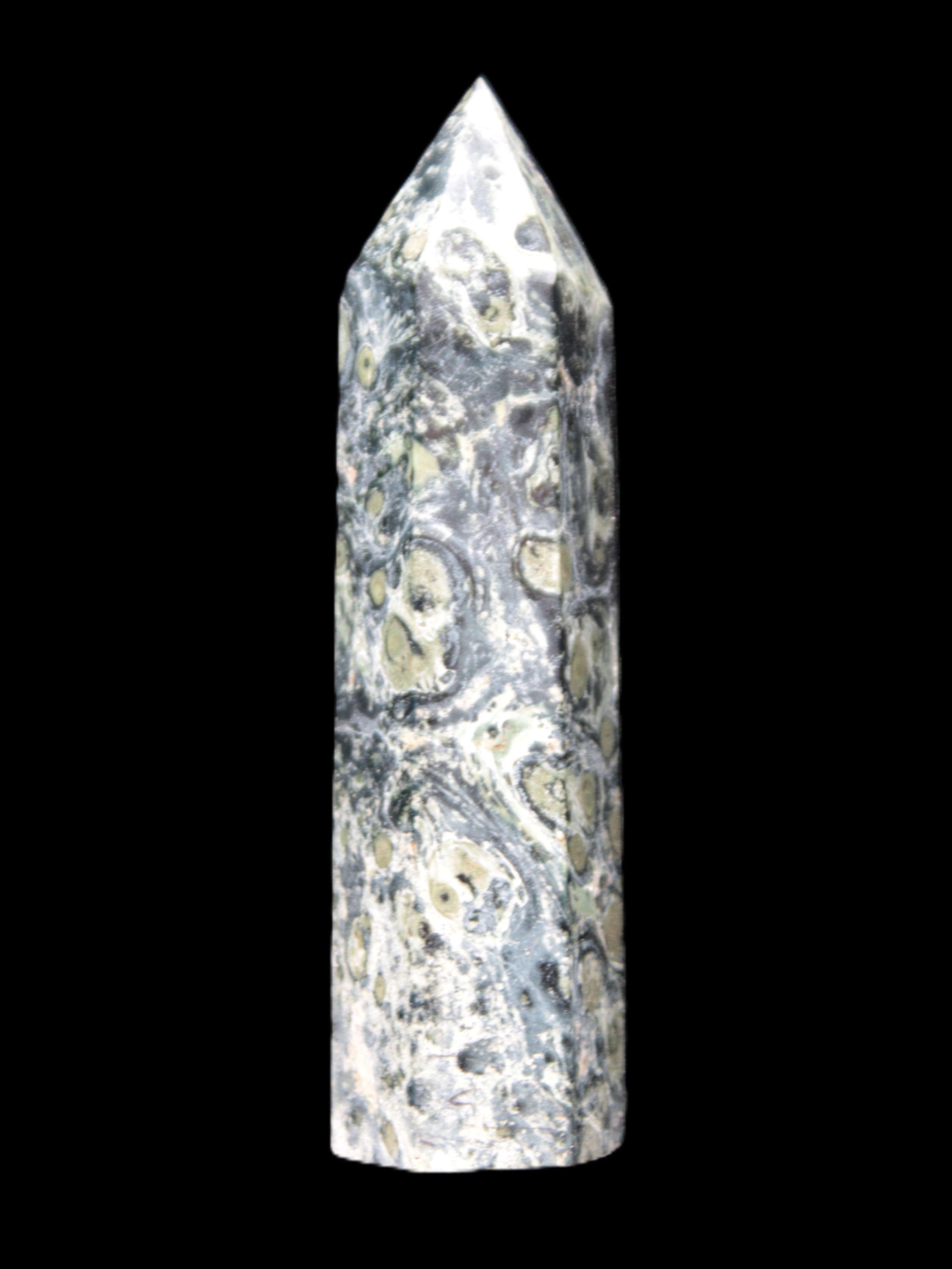Kambaba Jasper wand 94mm 87g in sunlight -  Rocks and Things Store