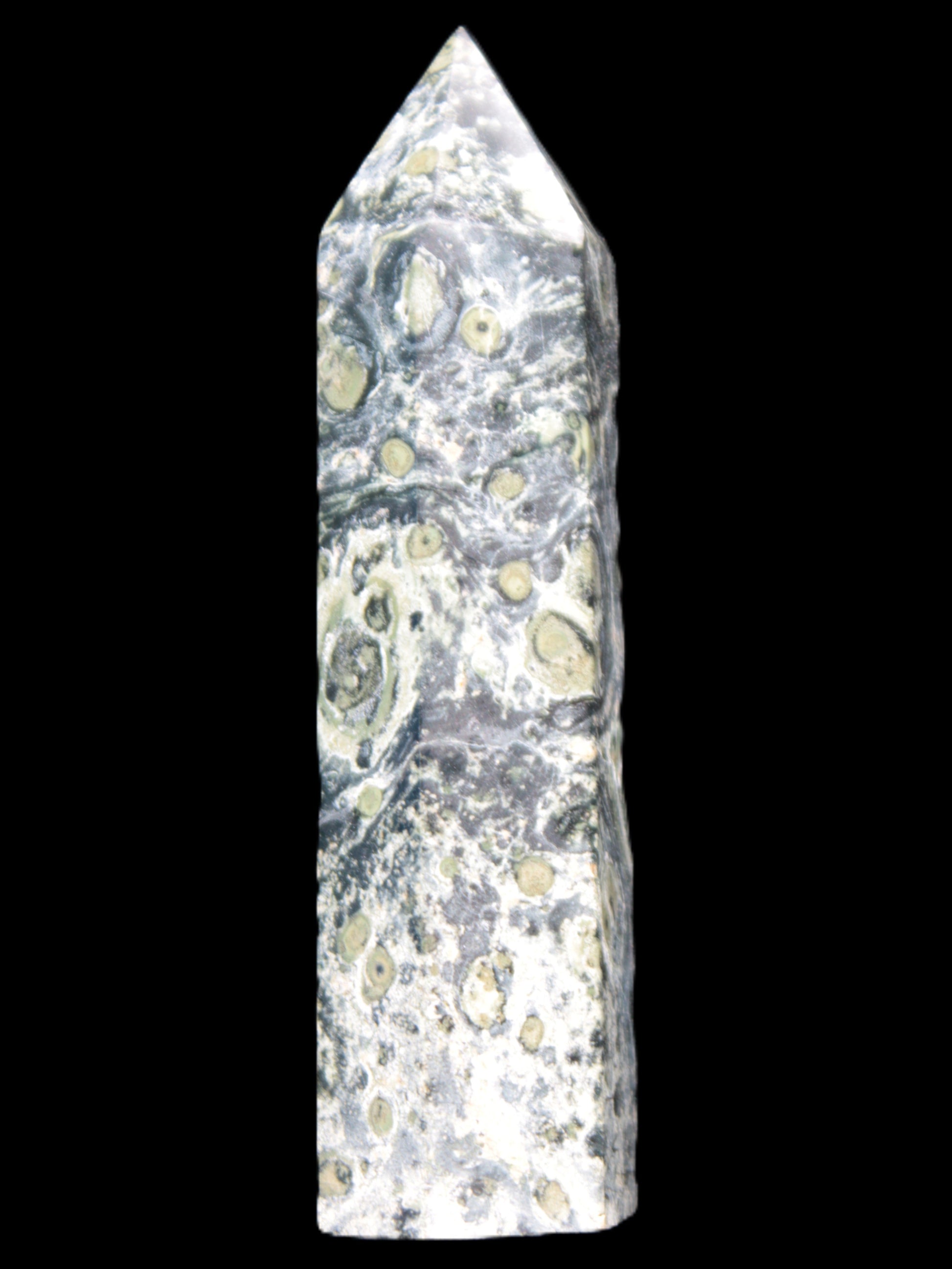 Kambaba Jasper wand 94mm 87g in sunlight -  Rocks and Things Store