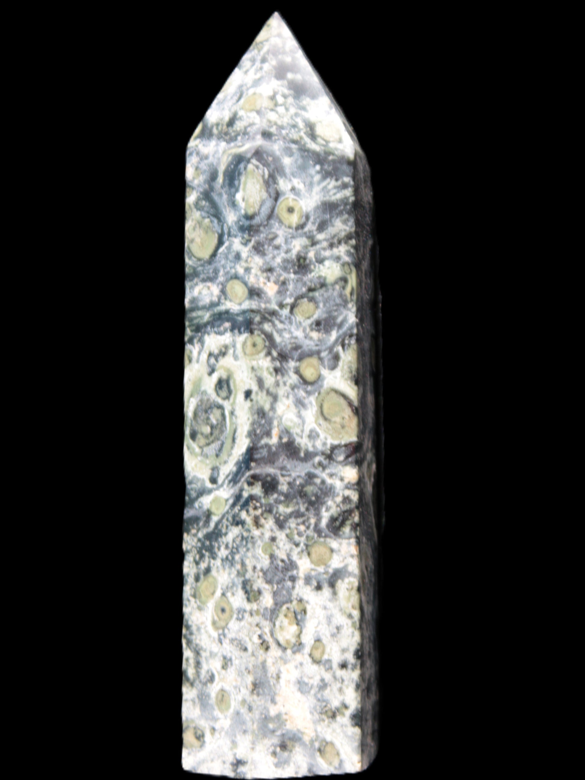 Kambaba Jasper wand 94mm 87g in sunlight -  Rocks and Things Store
