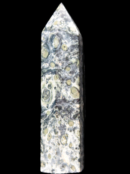 Kambaba Jasper wand 94mm 87g in sunlight -  Rocks and Things Store