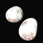 Teardrop Cherry Blossom Jasper 2 stones 10g Rocks and Things Store