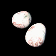 Teardrop Cherry Blossom Jasper 2 stones 10g Rocks and Things Store