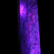 Plum Blossom Jade Rhodonite wand 93g Rocks and Things Store