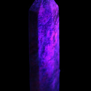 Plum Blossom Jade Rhodonite wand 93g Rocks and Things Store