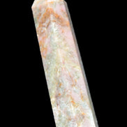 Plum Blossom Jade Rhodonite wand 93g in sunlight -  Rocks and Things Store