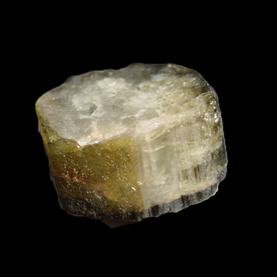 Green Tourmaline crystal 14mm 21g in sunlight - Rocks and Things Store