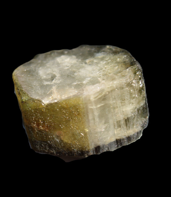Green Tourmaline crystal 14mm 21g in sunlight - Rocks and Things Store