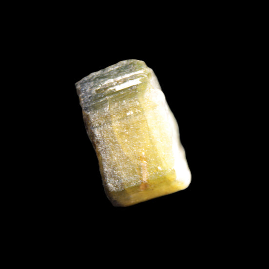 Green Tourmaline crystal 14mm 21g in sunlight - Rocks and Things Store