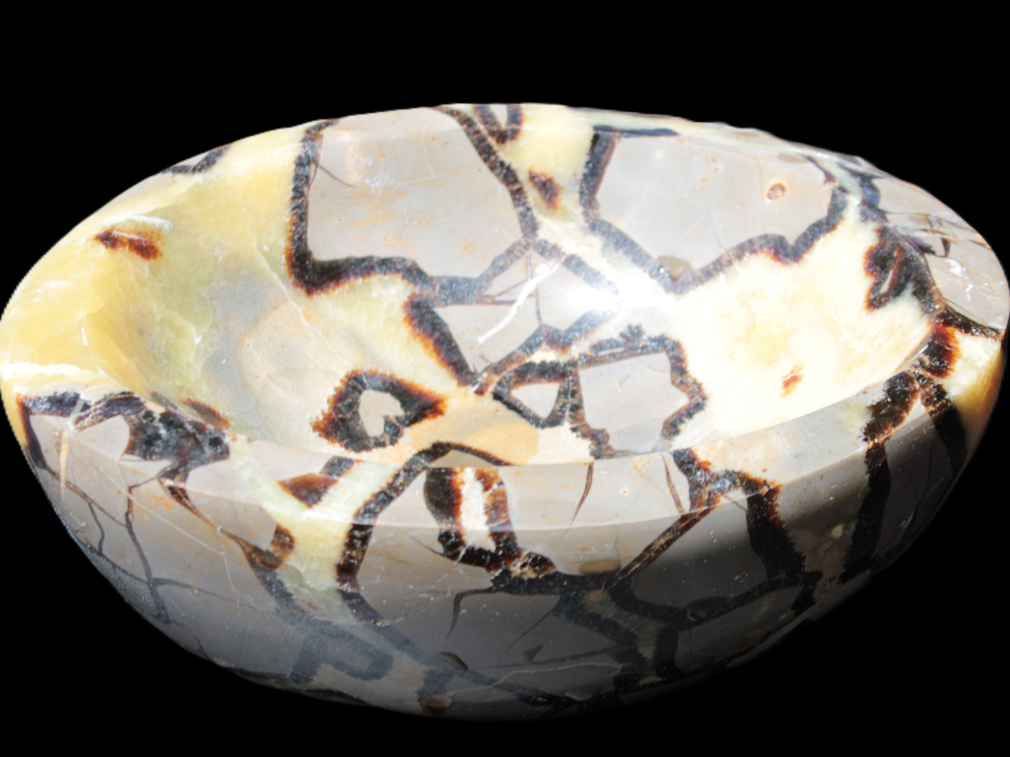 Septarian Dragon Stone bowl 189*148*60mm 2140g