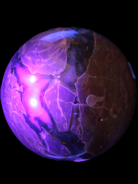 Large Volcano Agate sphere 154mm 4980g
