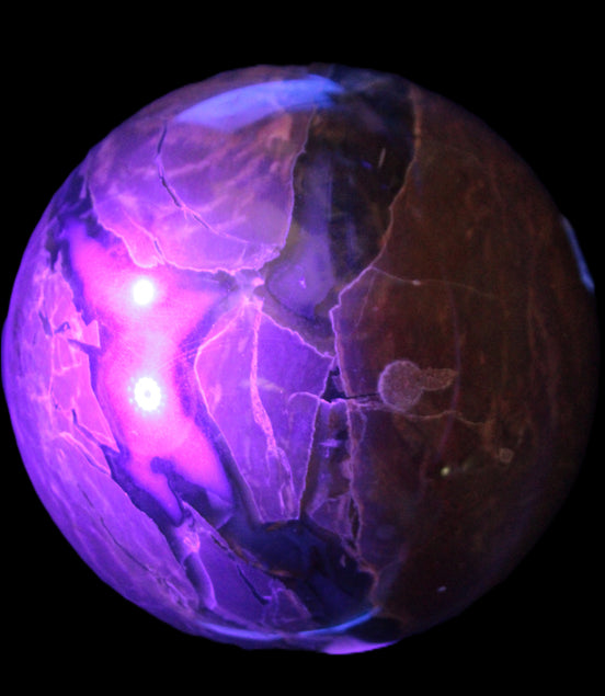 Large Volcano Agate sphere 154mm 4980g