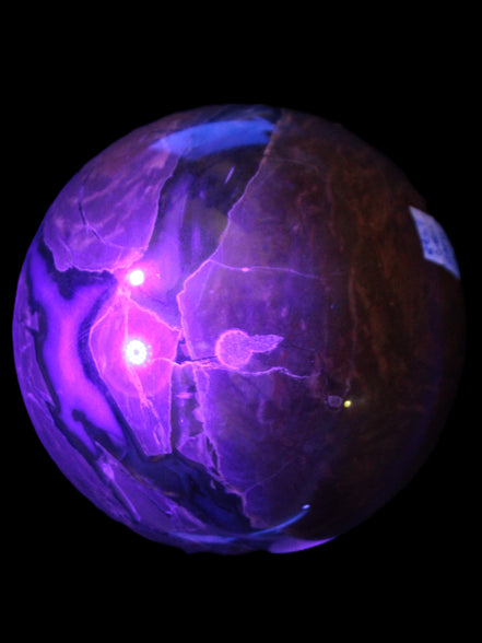 Large Volcano Agate sphere 154mm 4980g
