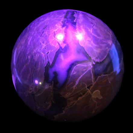 Large Volcano Agate sphere 154mm 4980g
