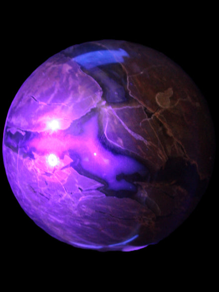 Large Volcano Agate sphere 154mm 4980g