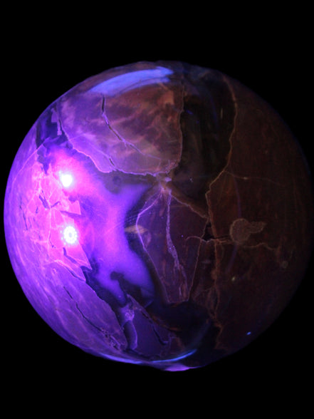 Large Volcano Agate sphere 154mm 4980g