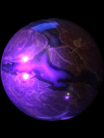 Large Volcano Agate sphere 154mm 4980g