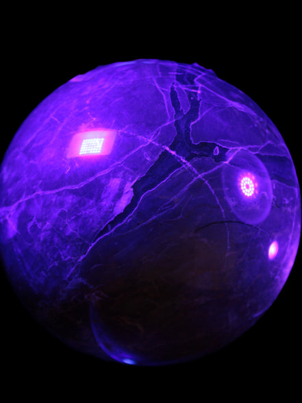 Large Volcano Agate sphere 154mm 4980g