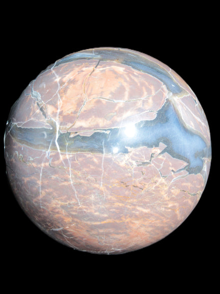 Large Volcano Agate sphere 154mm 4980g
