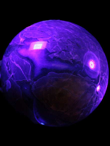 Large Volcano Agate sphere 154mm 4980g
