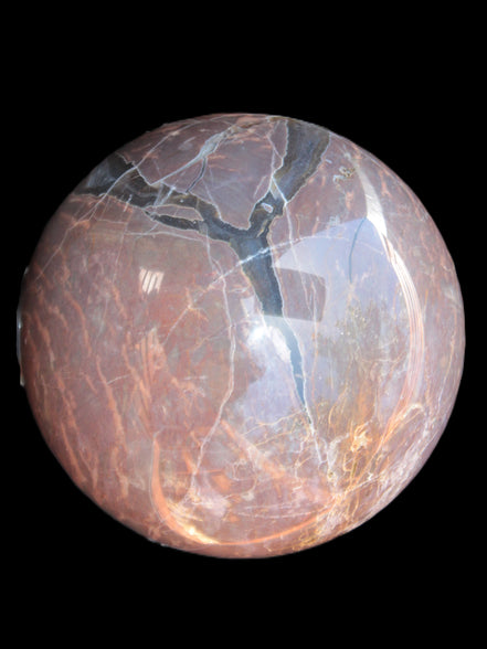 Large Volcano Agate sphere 154mm 4980g