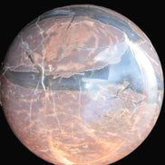 Large Volcano Agate sphere 154mm 4980g