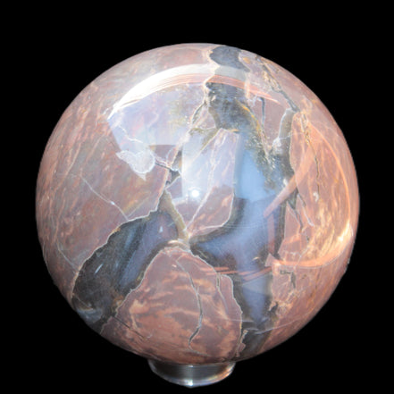 Large Volcano Agate sphere 154mm 4980g