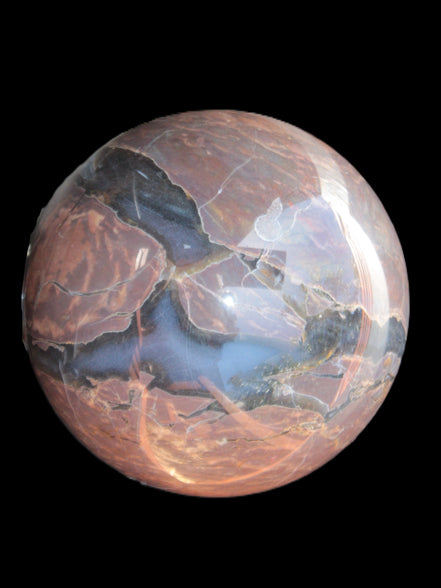 Large Volcano Agate sphere 154mm 4980g