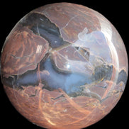 Large Volcano Agate sphere 154mm 4980g