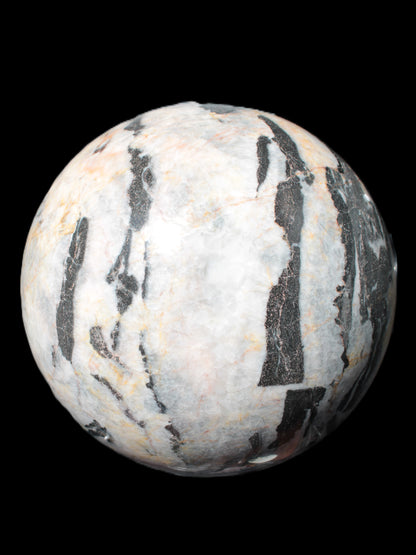 Big Zebra Stone sphere 147mm 4780g