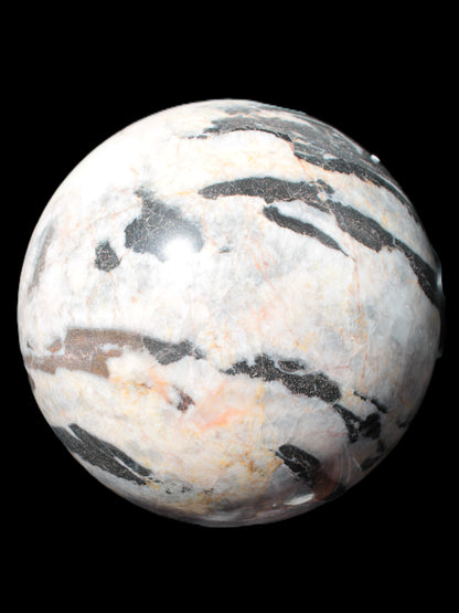 Big Zebra Stone sphere 147mm 4780g