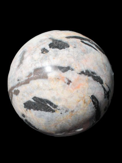 Big Zebra Stone sphere 147mm 4780g