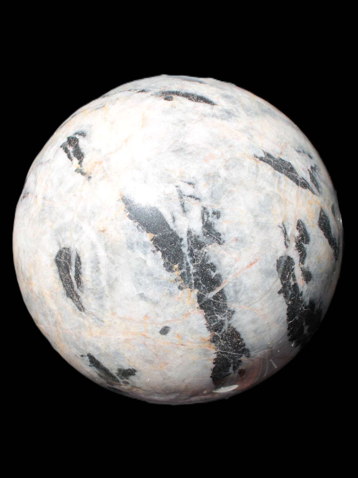 Big Zebra Stone sphere 147mm 4780g