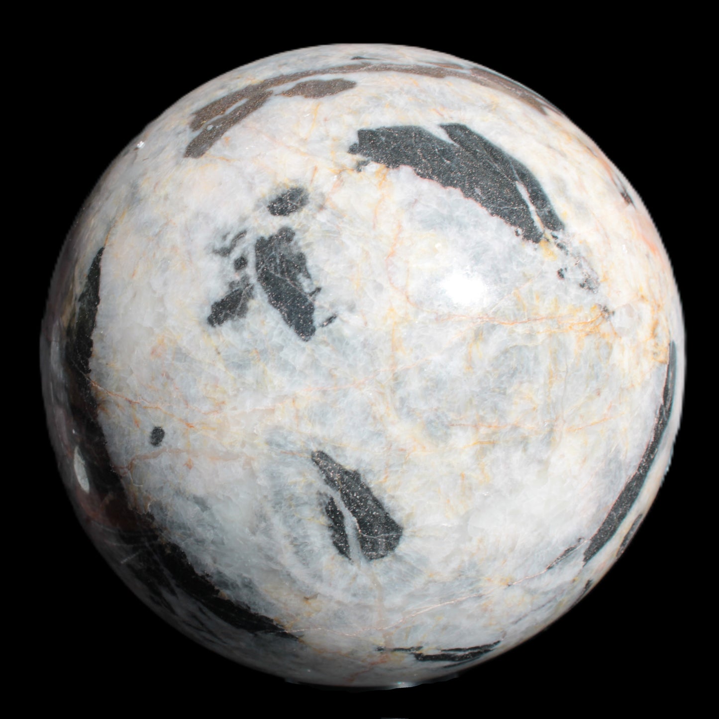 Big Zebra Stone sphere 147mm 4780g