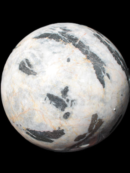 Big Zebra Stone sphere 147mm 4780g