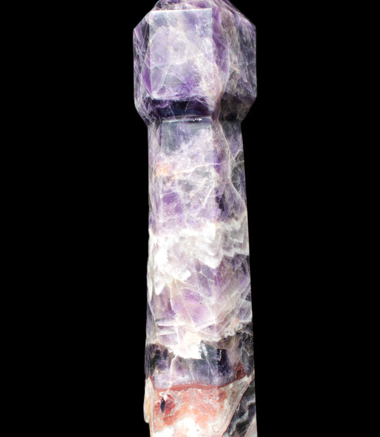 Amethyst staff obelisk 293*73*62mm 1940g