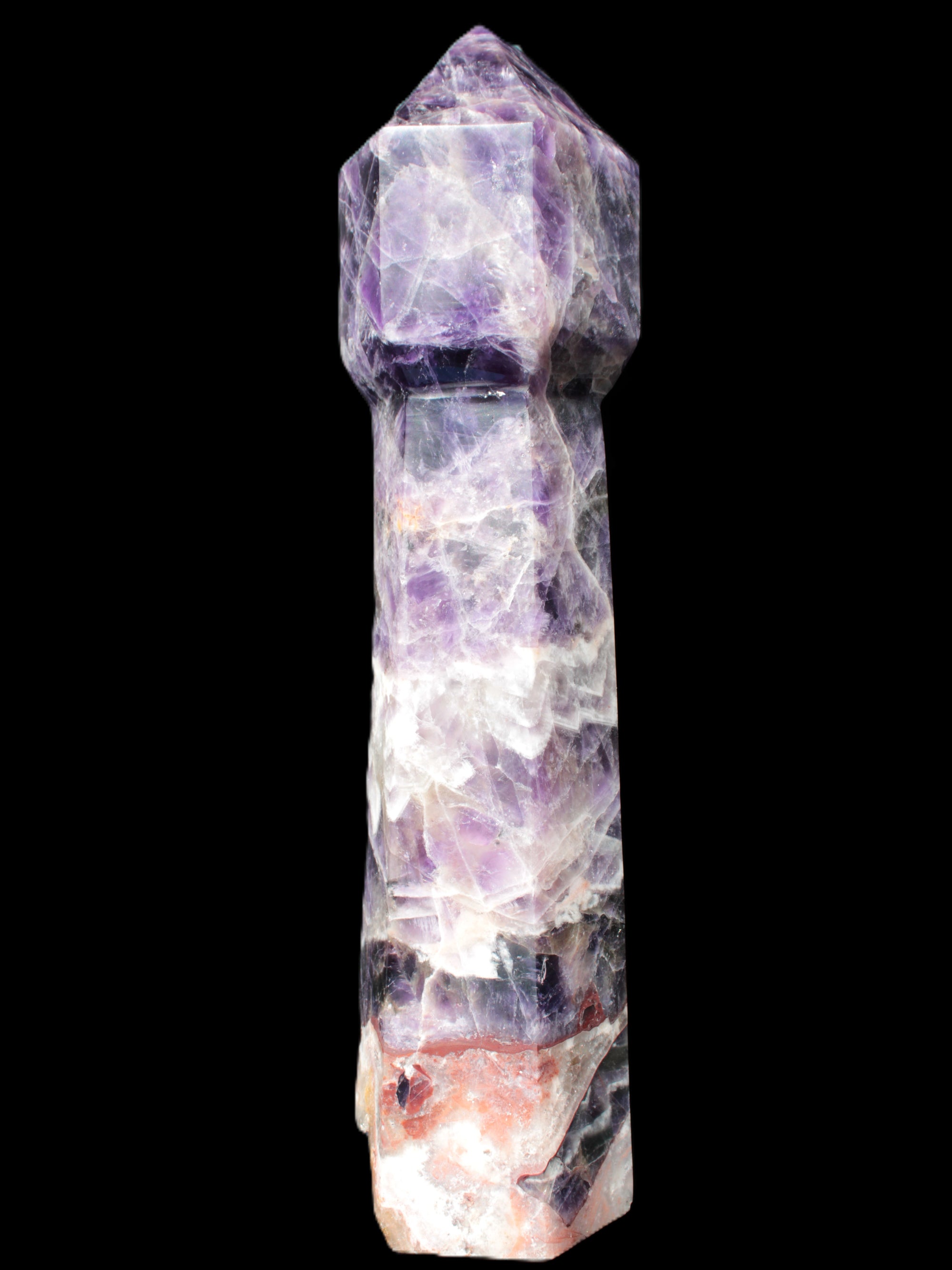 Amethyst staff obelisk 293*73*62mm 1940g