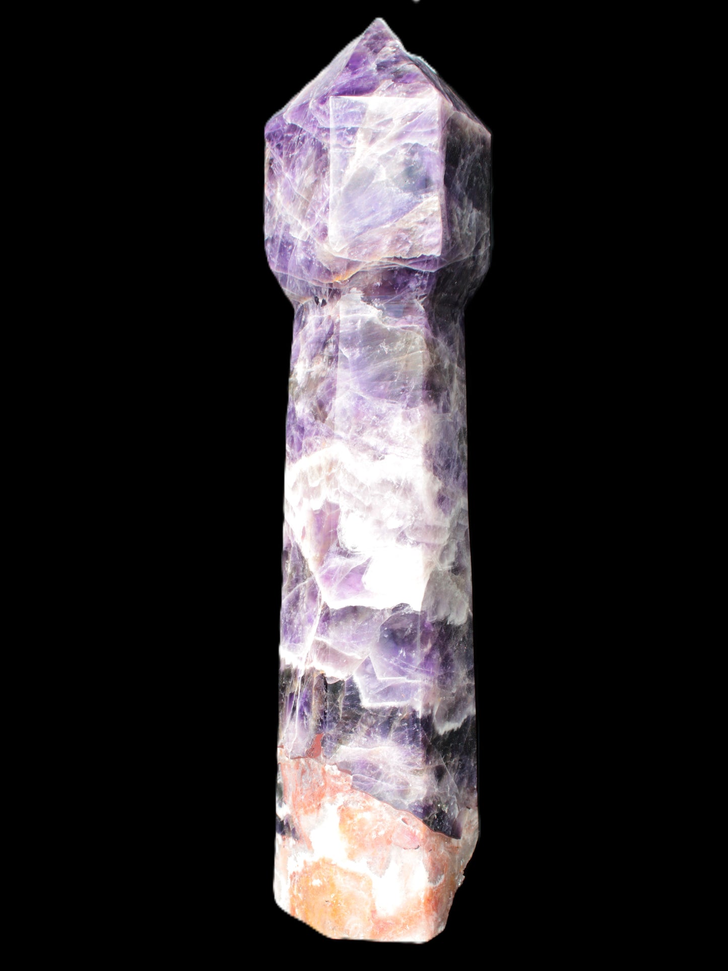 Amethyst staff obelisk 293*73*62mm 1940g